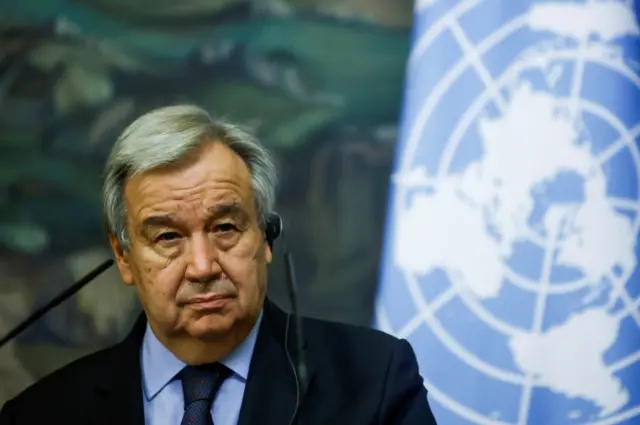 UN Secretary-General António Guterres