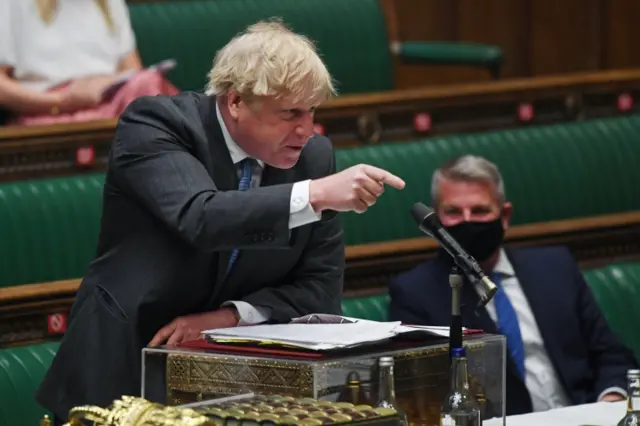 Boris Johnson PMQs