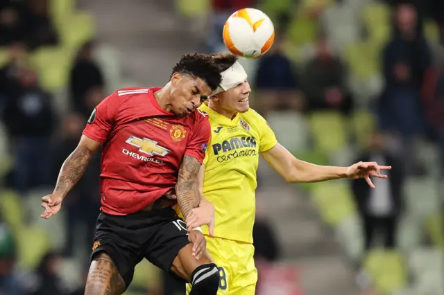 Marcus Rashford and Juan Foyth