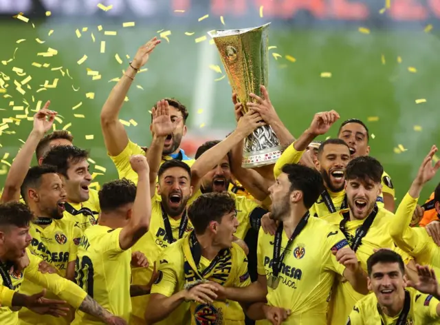 Villarreal lift the Europa League