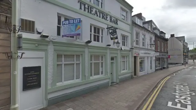 The former Theatre Bar In Eastgate Street