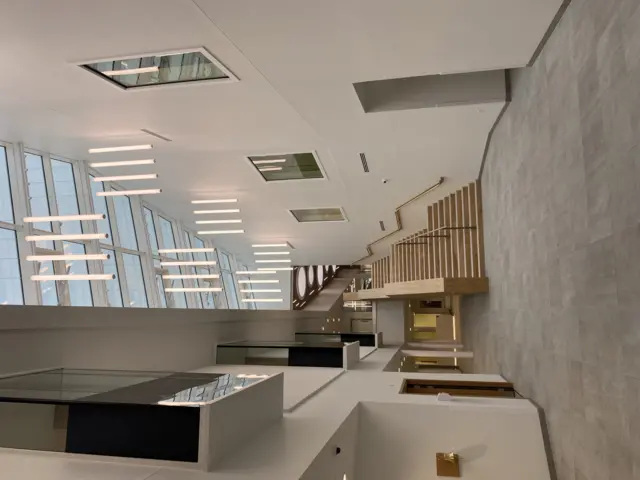 Inside view of the Northern Centre for Cancer Care