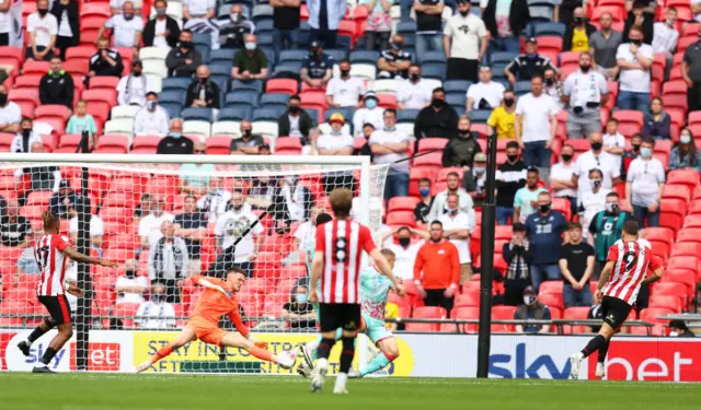 Brentford goal