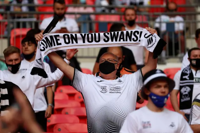 Swansea fans