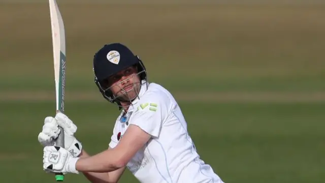 Derbyshire's Matt Critchley