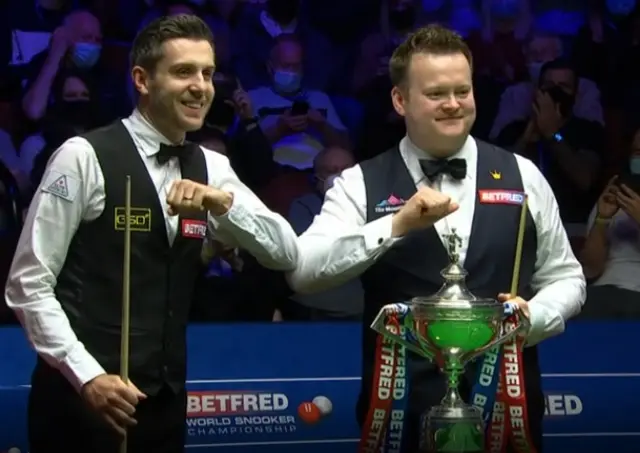 Mark Selby and Shaun Murphy.