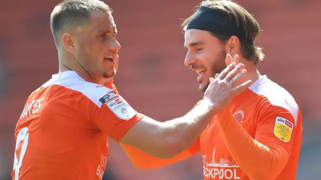 Blackpool celebrate