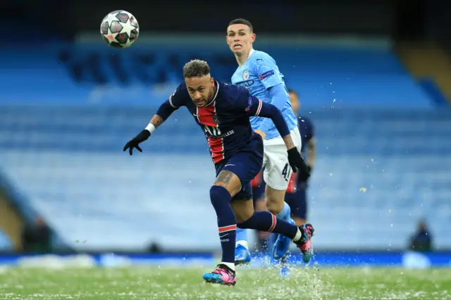 Neymar and Phil Foden