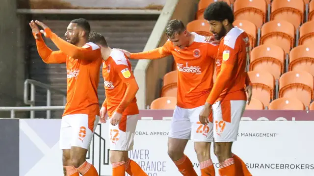 Blackpool celebrate