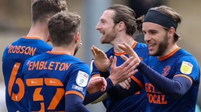 Blackpool celebrate