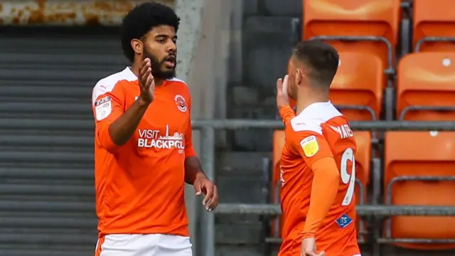 Blackpool celebrate