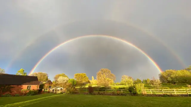 Double rainbow in Netherseal