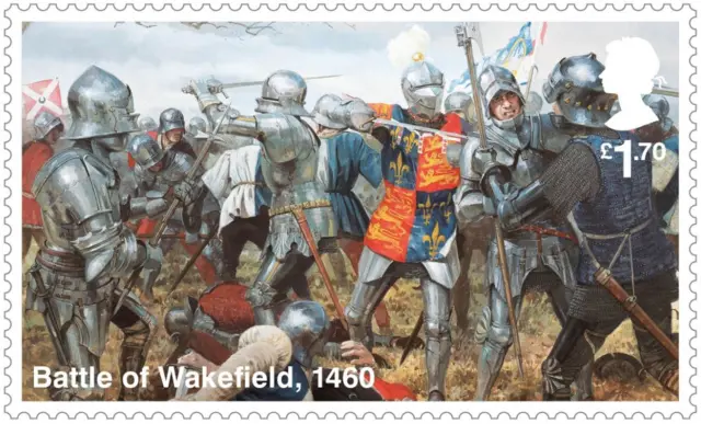 Battle of Wakefield stamp