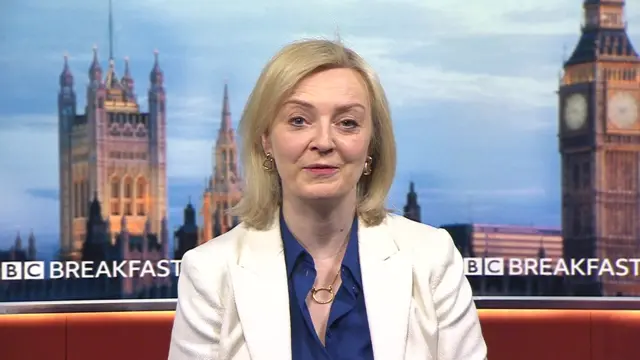 Liz Truss on BBC Breakfast