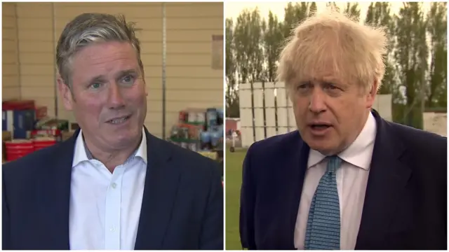 Starmer and Johnson