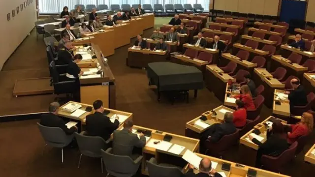 The leadership vote in 2019 at Southend Borough Council