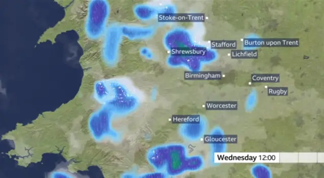 West Midlands weather