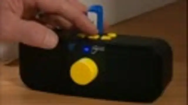 Portable braille speaker trial Norfolk