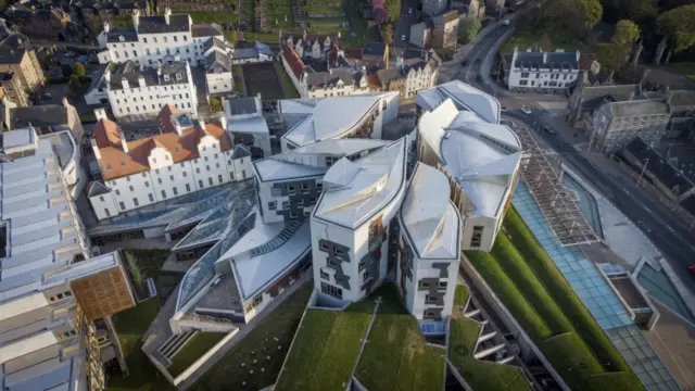 Scottish Parliament building, Holyrood, Edinburgh