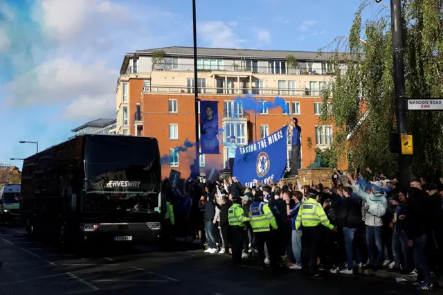 Chelsea fans