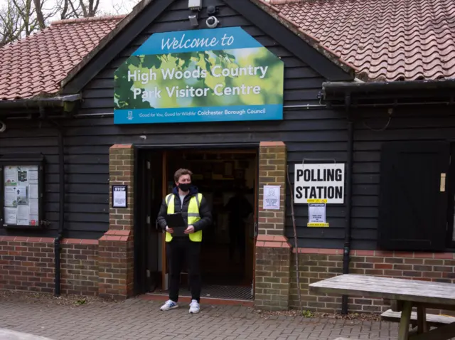 Polling in Colchester on Thursday