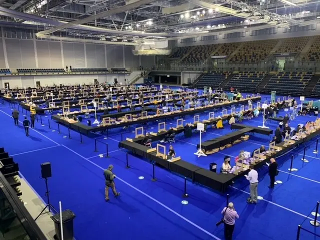 Counting is under way in Glasgow