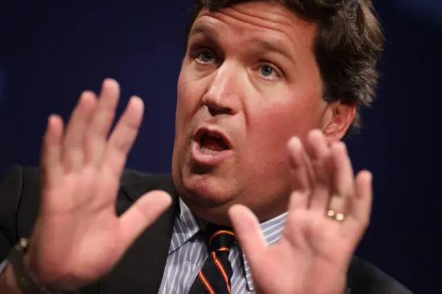 Fox TV host Tucker Carlson