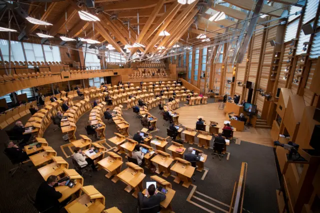 Holyrood chamber