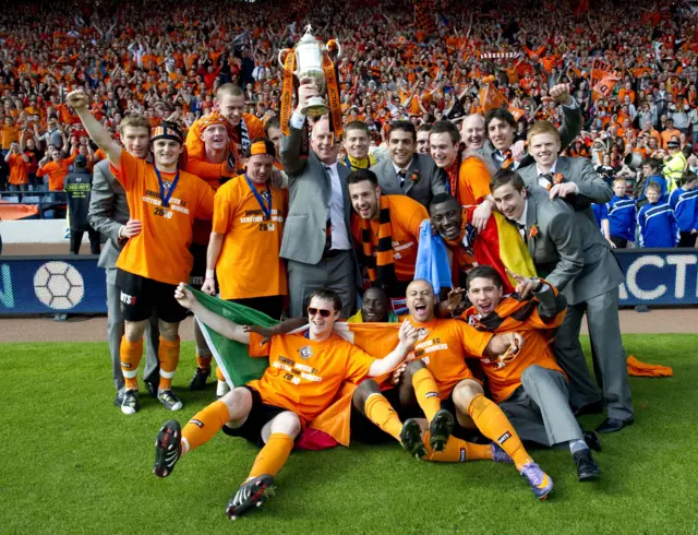 Dundee United last lifted the Scottish Cup 11 years ago