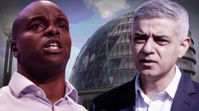 Sadiq Khan and Shaun Bailey