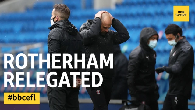 Rotherham relegated