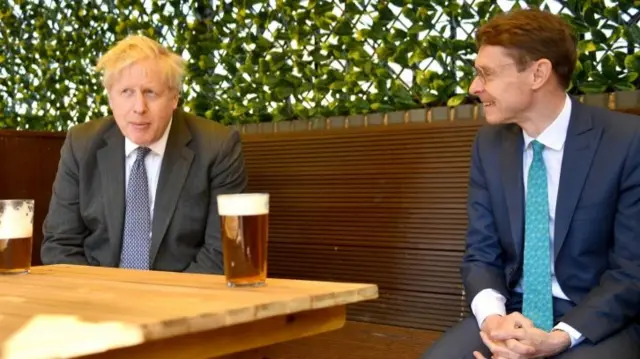 Andy Street with Boris Johnson