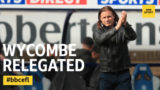 Wycombe relegated