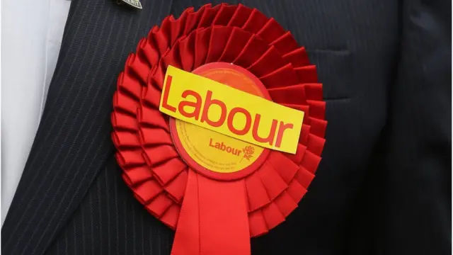 Labour rosette