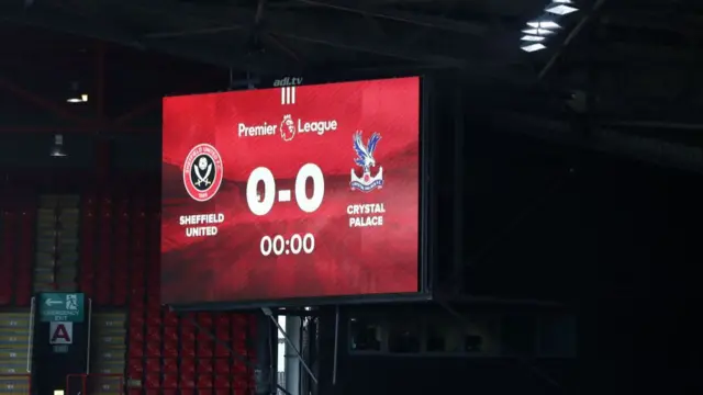 Sheffield Utd 0-0 Crystal Palace