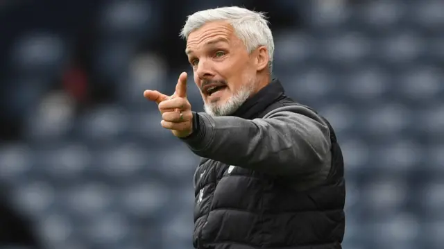 St Mirren manager Jim Goodwin