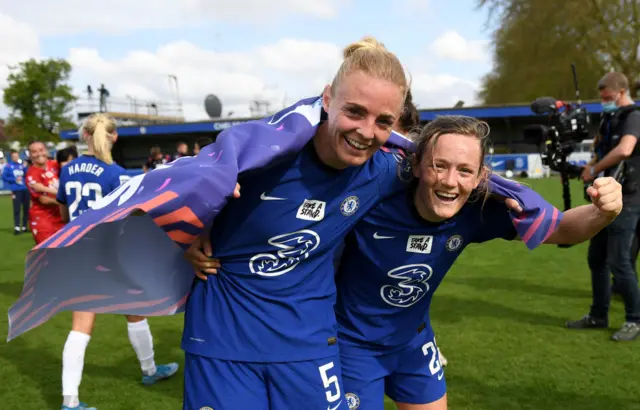 Chelsea celebrate