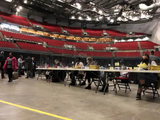 West Yorkshire mayoral count at Leeds Arena