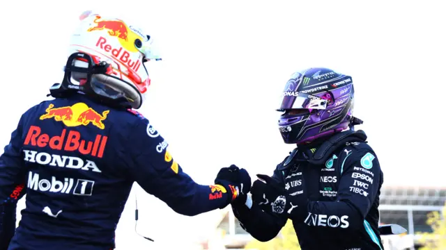 Verstappen and Hamilton