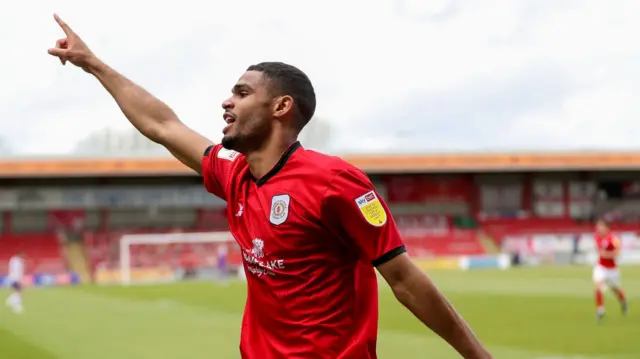 Crewe Alexandra's Mikael Mandron