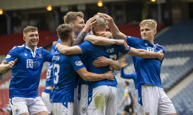 St Johnstone will be making a fourth trip to Hampden this season on 22 May