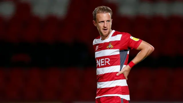 Doncaster Rovers midfielder James Coppinger