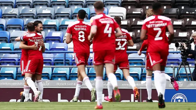 Accrington celebrate