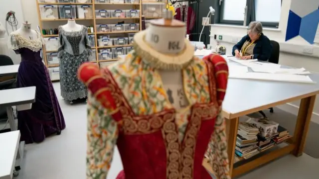 Inside the costume workshop