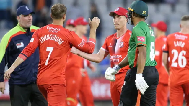 Lancashire celebrate