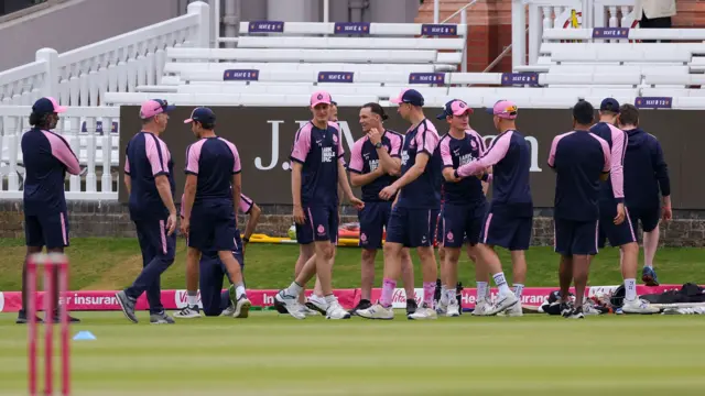 Middlesex players