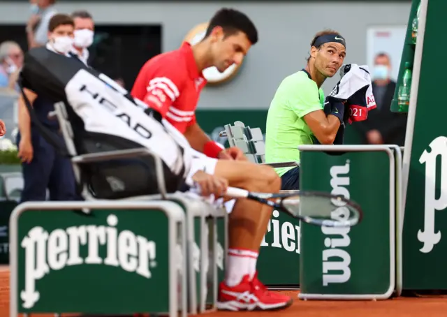 Djokovic and Nadal