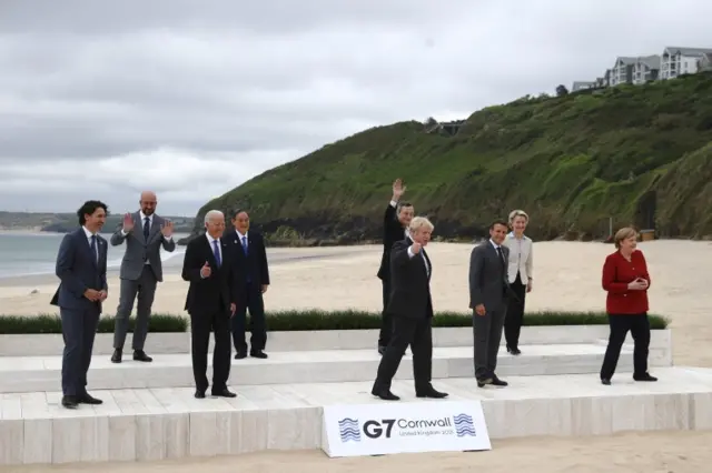 The G7 leaders