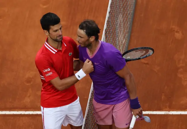 Nadal and Djokovic