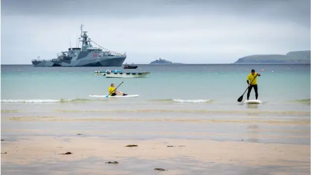 For some, life has continued more or less as normal in St Ives, Cornwall, this week. Tourists bought fish and chips, and locals took their paddle boards out for a spin. But there is one key difference: the town and the neighbouring village of Carbis Bay are hosting world leaders for the G7 summit